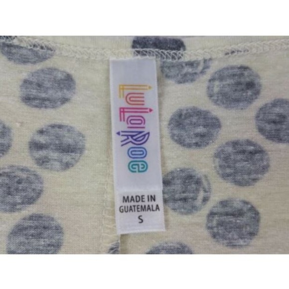 LulaRoe Polka Dots T-Shirt Size S - Picture 5 of 8